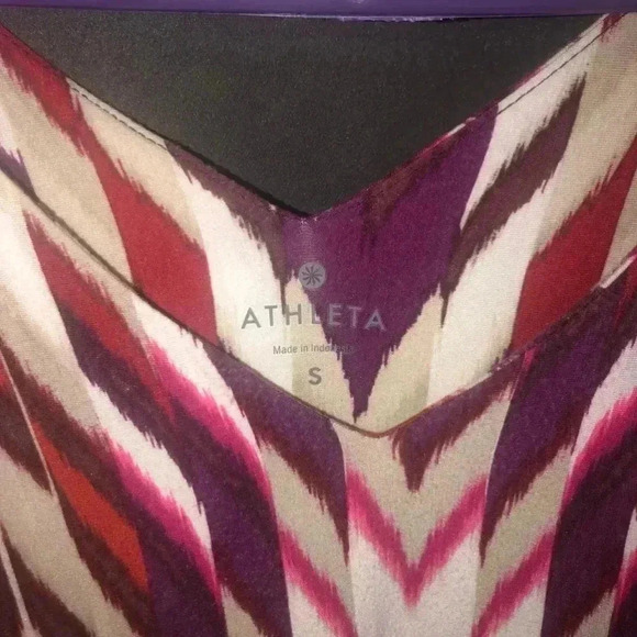 Women's Athleta Dress, Size S, Red & White - Picture 2 of 2